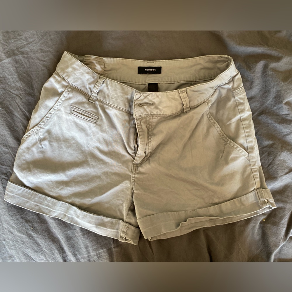 Express Gray Shorts